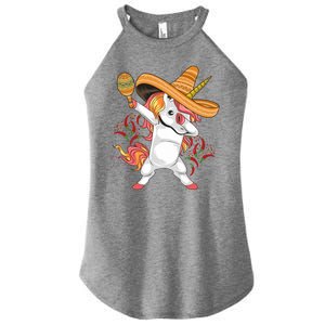 Cinco De Mayo Unicorn Dab Women's Perfect Tri Rocker Tank