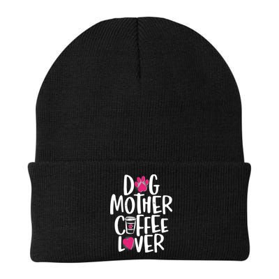 Cute Dog Mother Coffee Lover Beanie