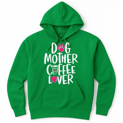 Cute Dog Mother Coffee Lover Hoodie