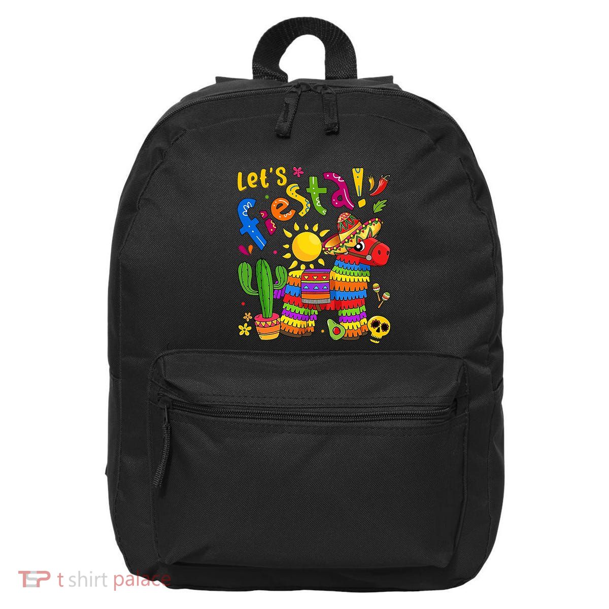 Cinco De Mayo Mexican LetS Fiesta Fun 16 in Basic Backpack