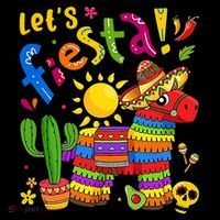 Cinco De Mayo Mexican LetS Fiesta Fun 16 in Basic Backpack