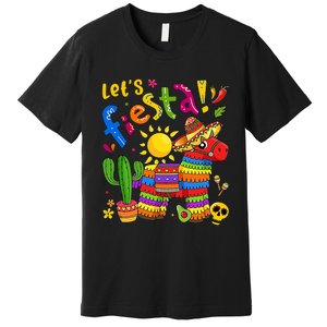 Cinco De Mayo Mexican LetS Fiesta Fun Premium T-Shirt