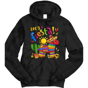 Cinco De Mayo Mexican LetS Fiesta Fun Tie Dye Hoodie