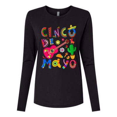 Cinco De Mayo Mexican Fiesta 5 De Mayo Mexico Mexican Day Womens Cotton Relaxed Long Sleeve T-Shirt