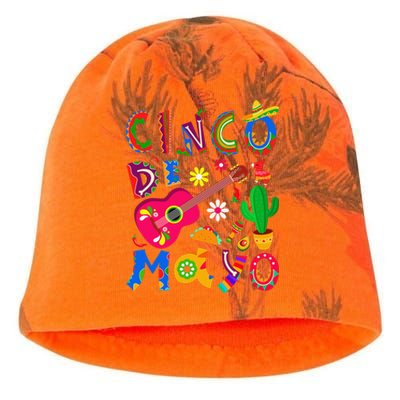 Cinco De Mayo Mexican Fiesta 5 De Mayo Mexico Mexican Day Kati - Camo Knit Beanie