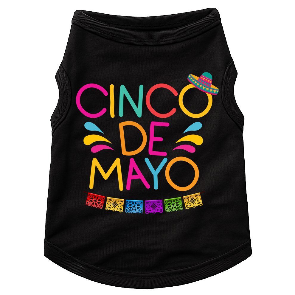 Cinco De Mayo Fiesta Doggie Tank