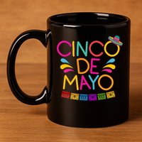 Cinco De Mayo Fiesta 11oz C Handle Ceramic Mug