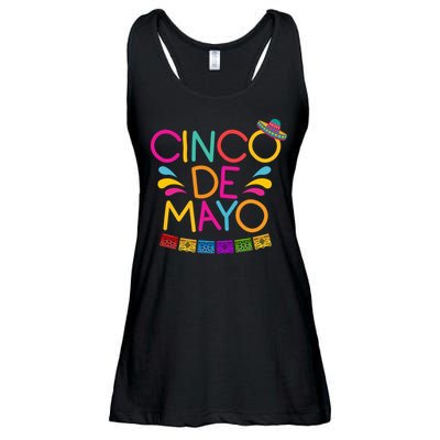 Cinco De Mayo Fiesta Ladies Essential Flowy Tank