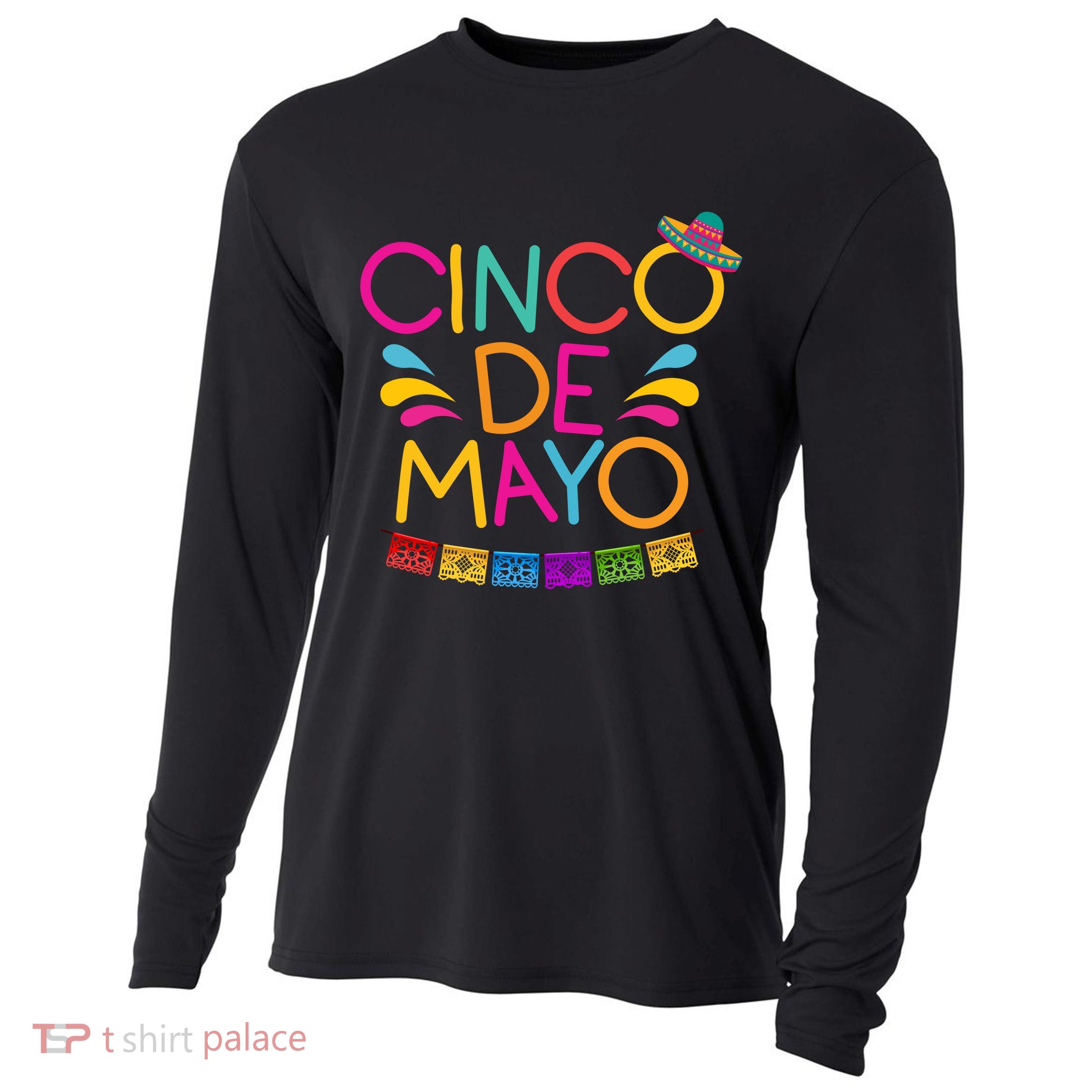 Cinco De Mayo Fiesta Cooling Performance Long Sleeve Crew
