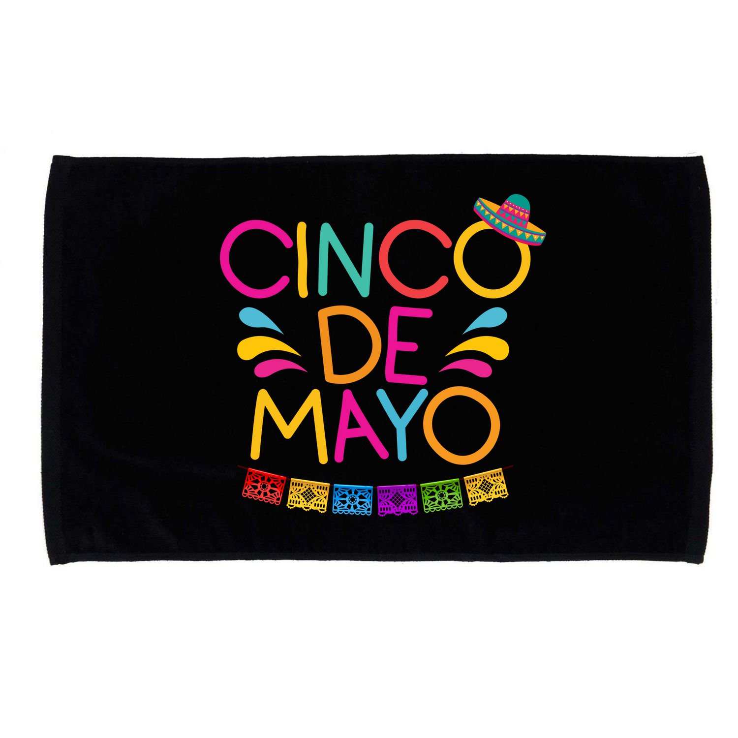 Cinco De Mayo Fiesta Microfiber Hand Towel