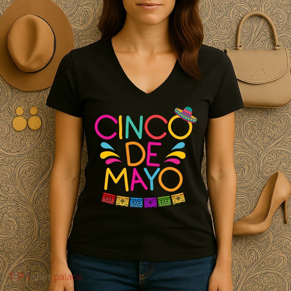Cinco De Mayo Fiesta Women's V-Neck T-Shirt