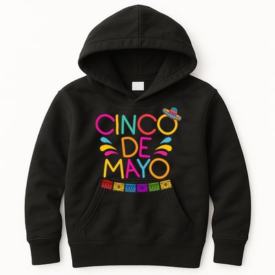 Cinco De Mayo Fiesta Kids Hoodie