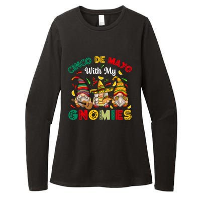 Cinco De Mayo With My Gnomies Mexican Fiesta Womens CVC Long Sleeve Shirt