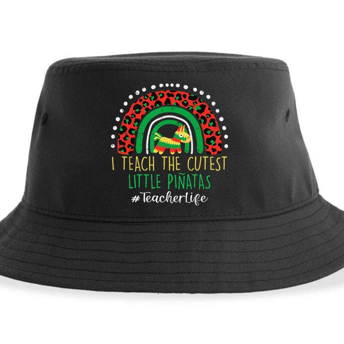 Cinco De Mayo I Teach Cutest Little Pinatas Teacher Life Sustainable Bucket Hat