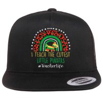 Cinco De Mayo I Teach Cutest Little Pinatas Teacher Life Flat Bill Trucker Hat