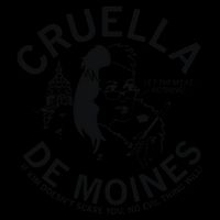 Cruella De Moines Kim Reynolds Stripe Pom Pom Beanie
