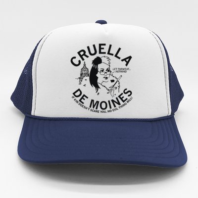 Cruella De Moines Kim Reynolds Trucker Hat