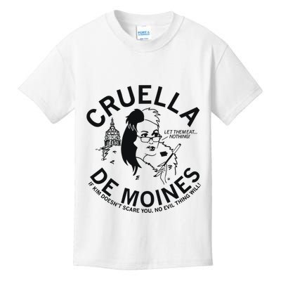 Cruella De Moines Kim Reynolds Kids T-Shirt