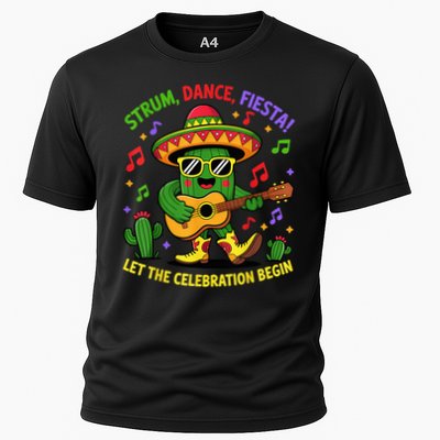 Cinco De Mayo Cute Catus Strum Dance Fiesta Party Performance Shirt