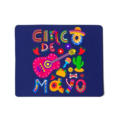 Cinco De Mayo Mexican Fiesta 5 De Mayo Mexico Mexican Day Mousepad