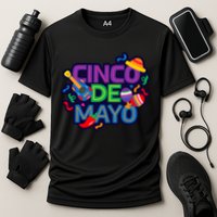Cinco De Mayo Cool Cooling Performance Crew T-Shirt