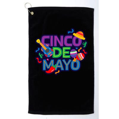 Cinco De Mayo Cool Golf Towel