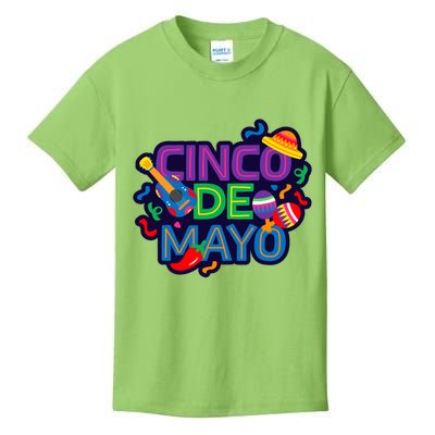 Cinco De Mayo Cool Kids T-Shirt