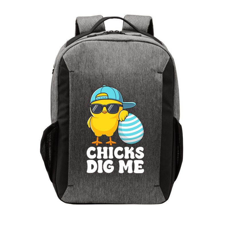 Chicks Dig Me Easter Happy Easter Funny Vector Backpack