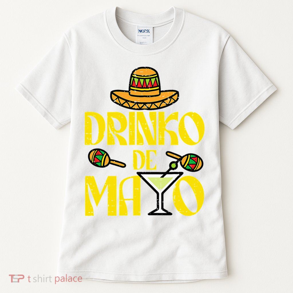 Cinco De Mayo Drinko De Mayo Mexican Fiesta Tall T-Shirt