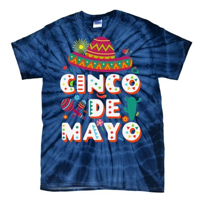 Cinco De Mayo Mexican Fiesta 5 De Mayo Tie-Dye T-Shirt