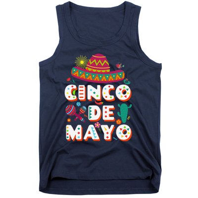 Cinco De Mayo Mexican Fiesta 5 De Mayo Tank Top