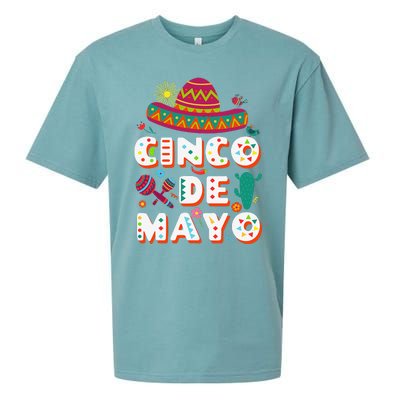 Cinco De Mayo Mexican Fiesta 5 De Mayo Sueded Cloud Jersey T-Shirt