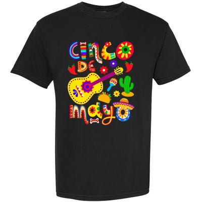 Cinco De Mayo Mexican Fiesta 5 De Mayo Garment-Dyed Heavyweight T-Shirt