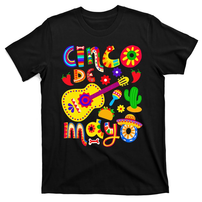 Cinco De Mayo Mexican Fiesta 5 De Mayo T-Shirt