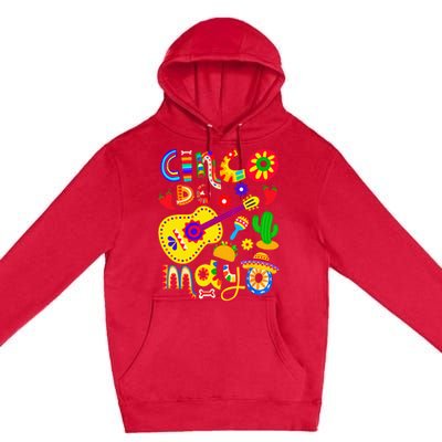 Cinco De Mayo Mexican Fiesta 5 De Mayo Premium Pullover Hoodie