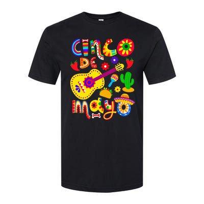 Cinco De Mayo Mexican Fiesta 5 De Mayo Softstyle CVC T-Shirt