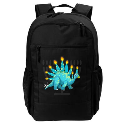 Cute Dinosaur Menorasaurus Hanukkah Stegosaurus Chanukah Kid Backpack