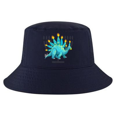 Cute Dinosaur Menorasaurus Hanukkah Stegosaurus Chanukah Kid Cool Comfort Performance Bucket Hat
