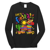 Cinco De Mayo Girl Boy Mexican Lets Fiesta Fun Long Sleeve Shirt