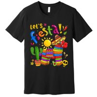 Cinco De Mayo Girl Boy Mexican Lets Fiesta Fun Premium T-Shirt