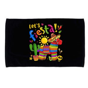 Cinco De Mayo Girl Boy Mexican Lets Fiesta Fun Microfiber Hand Towel