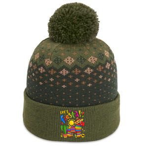 Cinco De Mayo Girl Boy Mexican Lets Fiesta Fun The Baniff Cuffed Pom Beanie