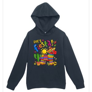 Cinco De Mayo Girl Boy Mexican Lets Fiesta Fun Urban Pullover Hoodie