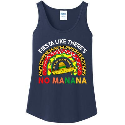 Cinco De Mayo Outfit Fiesta Like No Manana Funny Mexican Ladies Essential Tank