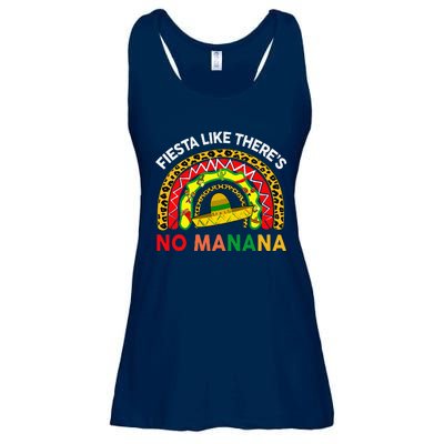 Cinco De Mayo Outfit Fiesta Like No Manana Funny Mexican Ladies Essential Flowy Tank