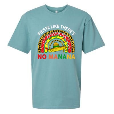 Cinco De Mayo Outfit Fiesta Like No Manana Funny Mexican Sueded Cloud Jersey T-Shirt