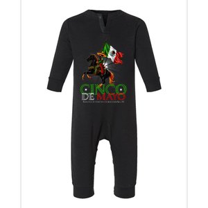 Cinco De Mayo Battle Of Puebla May 5 1862 Mexican Infant Fleece One Piece