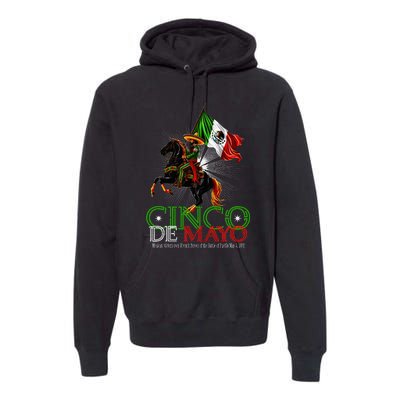 Cinco De Mayo Battle Of Puebla May 5 1862 Mexican Premium Hoodie