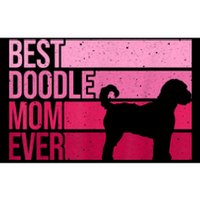 Cool Doodle Mom Art Women Aussiedoodle Goldendoodle Dog Bumper Sticker