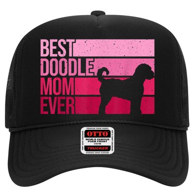 Cool Doodle Mom Art Women Aussiedoodle Goldendoodle Dog Trucker Hat